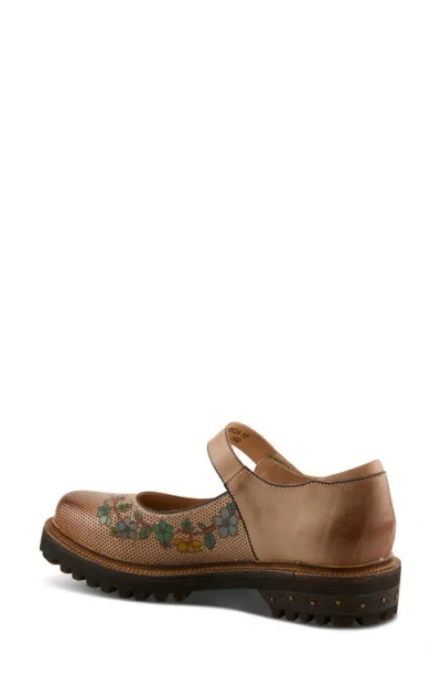 L'artiste By Spring Step Danuella Platform Mary Jane In Multi