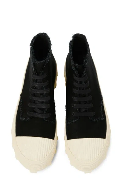 Camper Lab Gender Inclusive Traktori Lug Sole Boot In Black