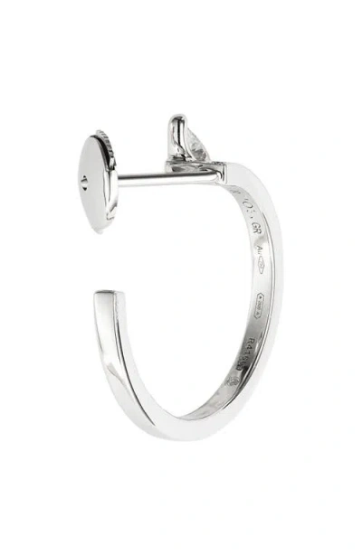 Repossi Serti Sur Vide Diamond Single Earring In White