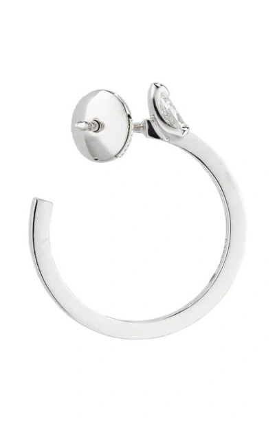 Repossi Serti Sur Vide Diamond Single Earring In White