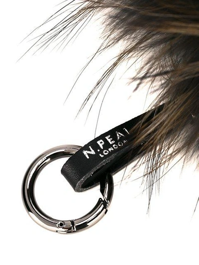 Shop N•peal Fur Keyring In Black