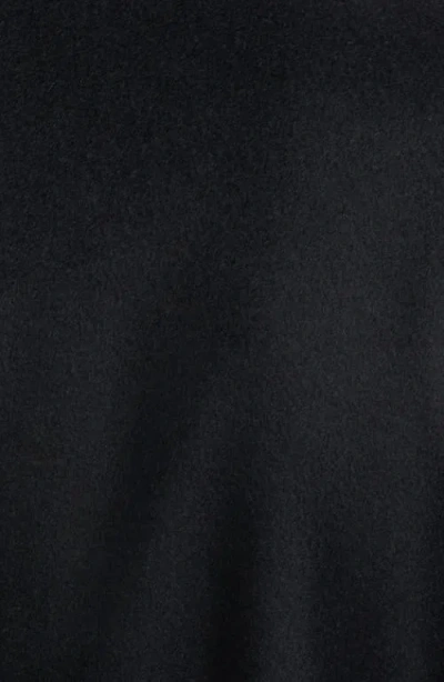 Hugo Boss Boss Calegan Wool & Cashmere Wrap Coat In Black