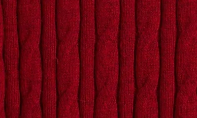 Reiss Dark Red Wool-blend Half-zip Nutcracker Jumper In Brown