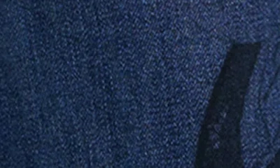 Desigual Graphic Barrel Leg Ankle Jeans In Blue