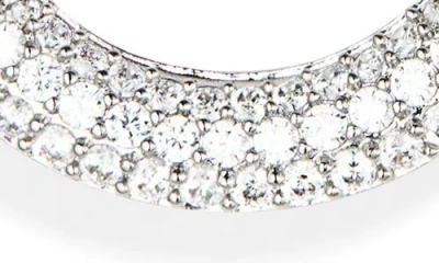 Nadri Crushed Teardrop Earrings In Metallic