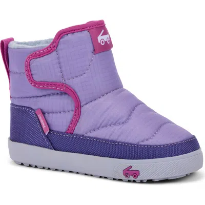 See Kai Run Teddy Winter Boot In Purple