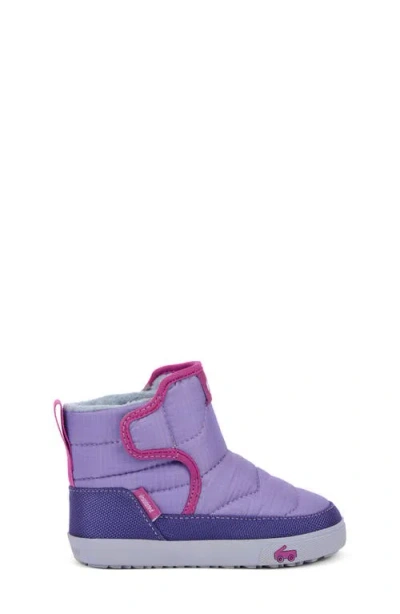 See Kai Run Teddy Winter Boot In Purple