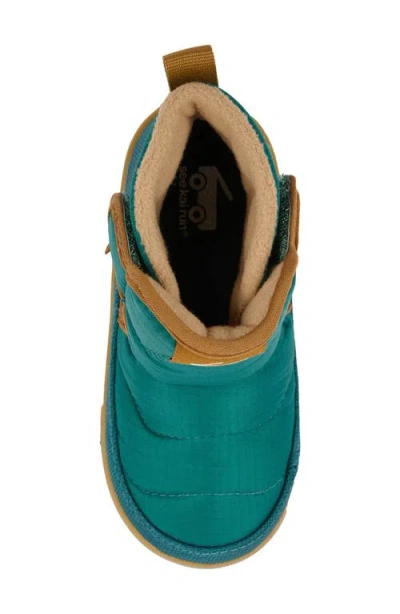 See Kai Run Teddy Winter Boot In Green