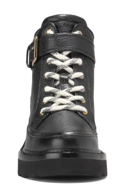 Cole Haan Women's Shibley Waterproof Lace Up Booties In Black