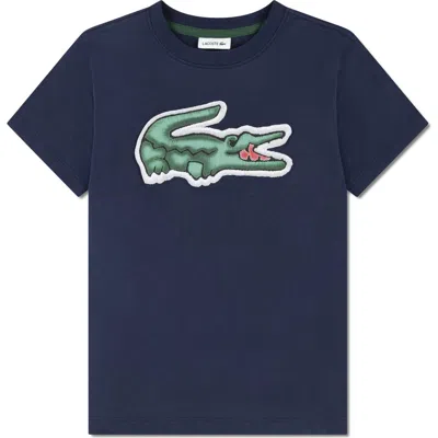 Lacoste T-shirt  Kids Color Marine In Blue