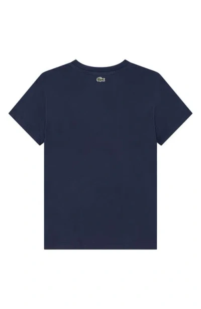 Lacoste T-shirt  Kids Color Marine In Blue