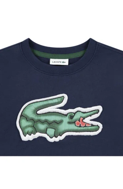 Lacoste T-shirt  Kids Color Marine In Blue