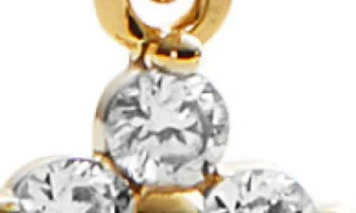 Ana Luisa Angela Star Drop Hoop Earrings In Gold