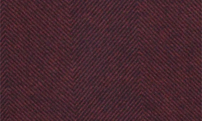 7 Diamonds Generation Herringbone Stretch Button-up Shirt In Burgundy