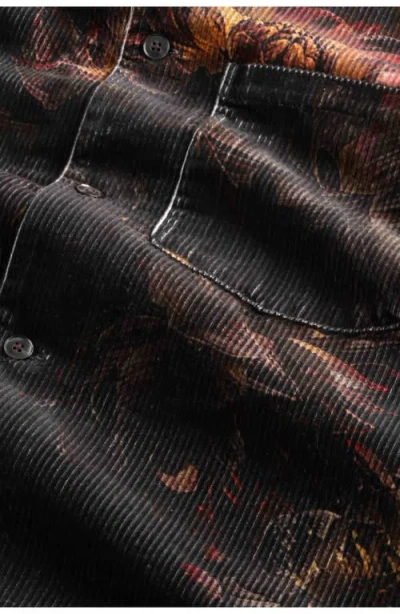 Nn07 Blade Organic Cotton Corduroy Shirt Jacket In Multi