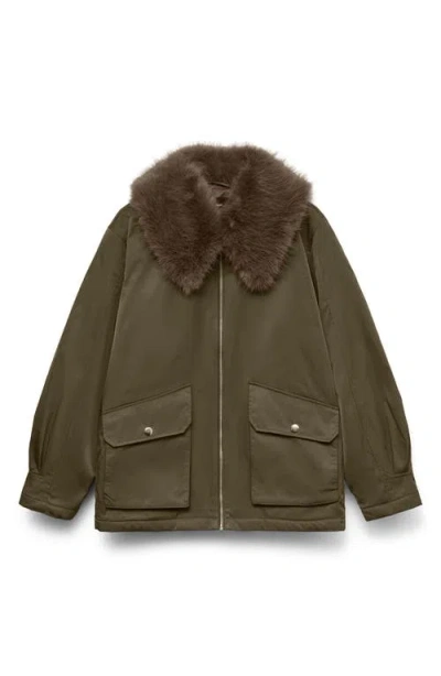 Vero Moda Seoul Water Resistant Jacket In Green