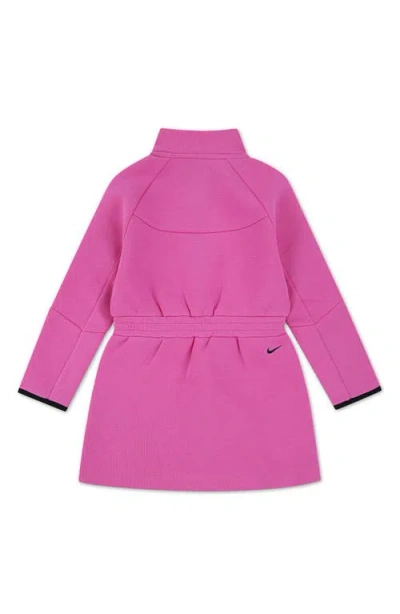Nike Kids' Tech Fleece Dress In Pink