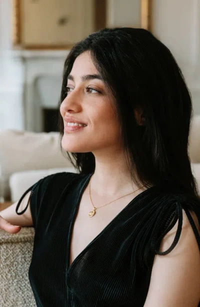 Vincero Courage Evil Eye Pendant Necklace In Gold