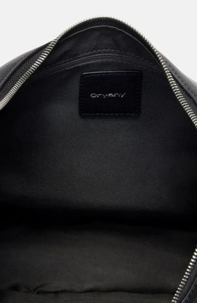 Oryany Lauren Leather Shoulder Bag In Black