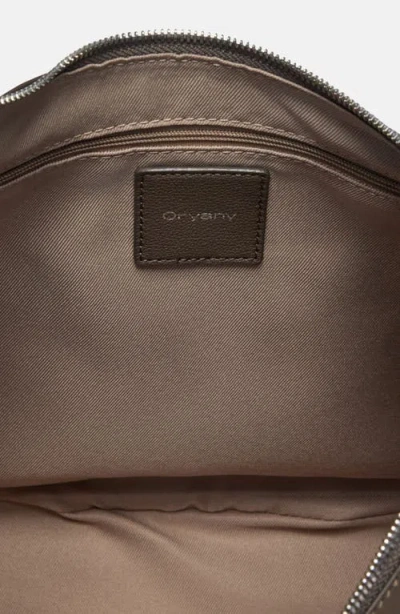 Oryany Lauren Leather Shoulder Bag In Brown