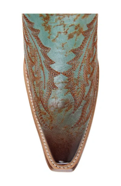 Corral Embroidered Mid Calf Western Boot In Multi