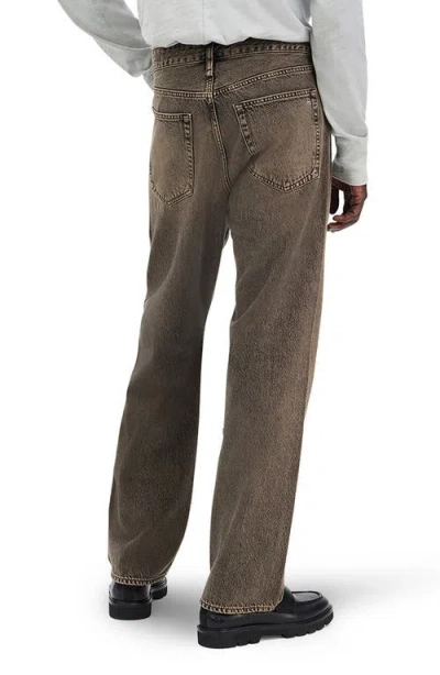 Rag & Bone Fit 4 Authentic Rigid Infuse Straight Leg Jeans In Brown