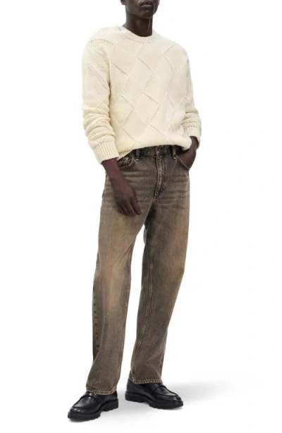 Rag & Bone Fit 4 Authentic Rigid Infuse Straight Leg Jeans In Brown