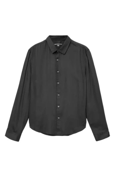 John Varvatos Ross Button-up Shirt In Black