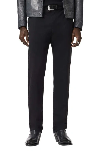 John Varvatos Flint Flare Leg Pants In Black