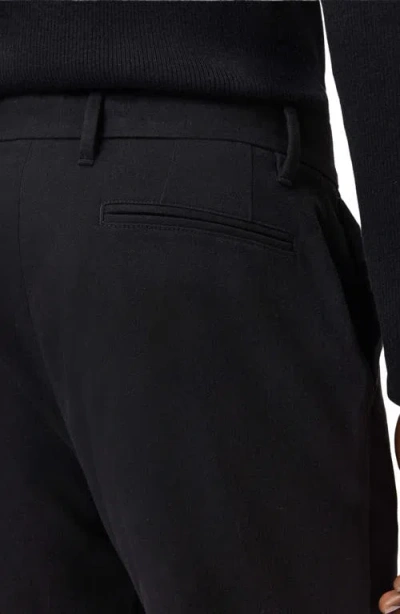 John Varvatos Flint Flare Leg Pants In Black