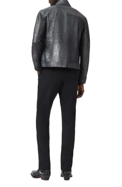 John Varvatos Flint Flare Leg Pants In Black