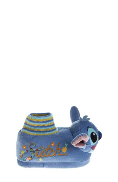 Josmo Kids' Disney Stitch Slipper In Blue