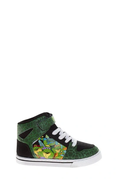 Josmo Kids' Teenage Mutant Ninja Turtles High Top Canvas Sneaker In Multi