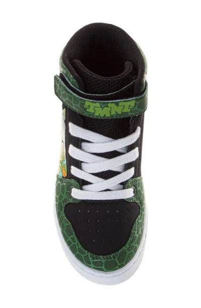 Josmo Kids' Teenage Mutant Ninja Turtles High Top Canvas Sneaker In Multi