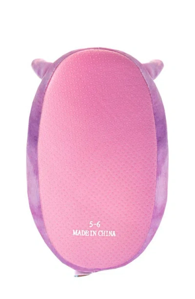Josmo Kids' Squishmallows Lola The Unicorn Plush Slipper In Purple
