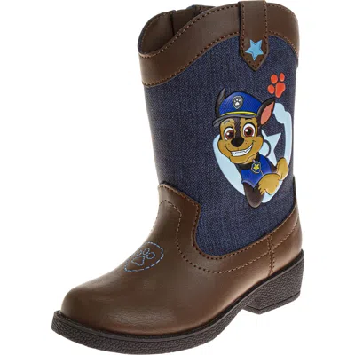 Josmo Kids' Paw Patrol Cowboy Boot In Brown