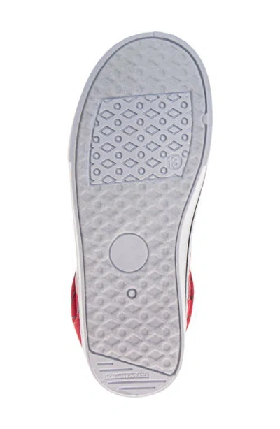 Josmo Kids' Marvel Spider-man Low Top Canvas Sneaker In Red