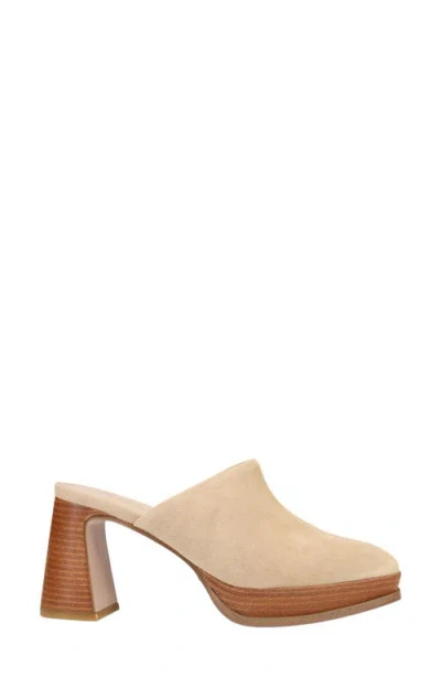 Pelle Moda Dilani Platform Mule In Neutral