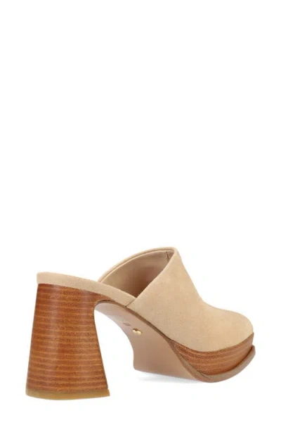 Pelle Moda Dilani Platform Mule In Neutral
