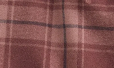 Mango Check Cotton Flannel Pajamas In Brown