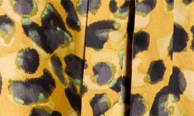 Tahari Asl Pleated Sleeveless Sleeveless Midi Dress In Yellow