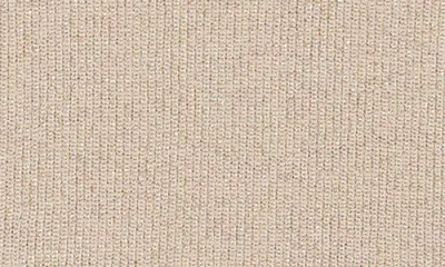 Tahari Asl Metallic Mock Neck Sleeveless Sweater In Neutral