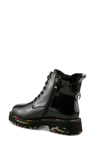 Spring Step Mistique Waterproof Combat Boot In Multi