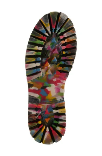 Spring Step Mistique Waterproof Combat Boot In Brown