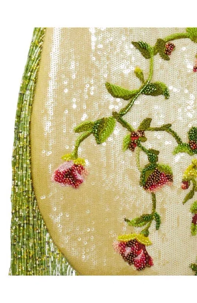 Tory Burch Pierced Embellished Small Handbag In Multi