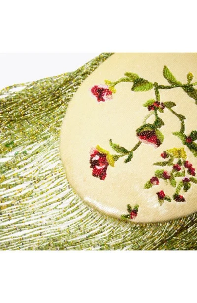 Tory Burch Pierced Embellished Small Handbag In Multi