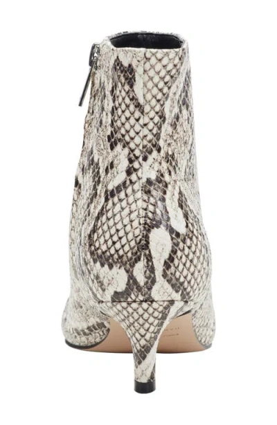 Marc Fisher Ltd Itzia Pointed Toe Kitten Heel Bootie In White