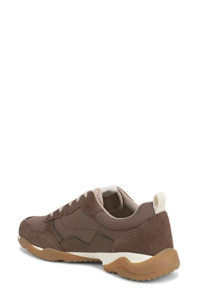 Vionic Wide Width Walk Slim Glide Sneaker In Brown