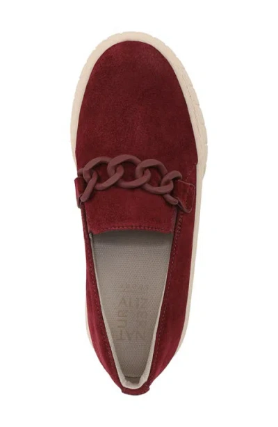 Naturalizer Daphne Slip-on Platform Sneaker In Red