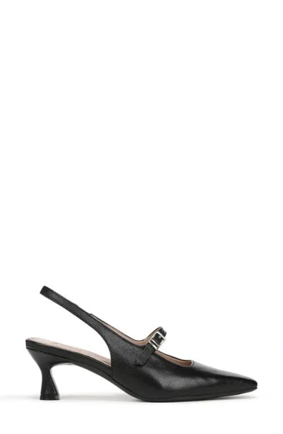 Naturalizer Gemini Slingback Mary Jane Kitten Heel Pump In Black
